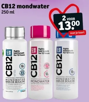 Aanbieding: CB12 mondwater
