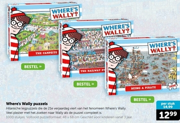 Aanbieding: Where's Wally Being a Pirate