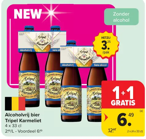Promotie: Tripel Karmeliet