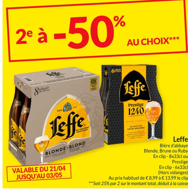 Offre: Leffe