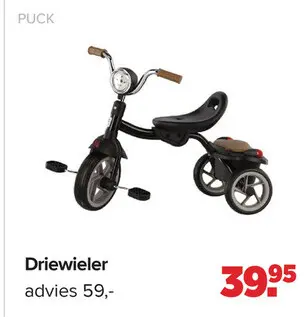 Promotie: Driewieler