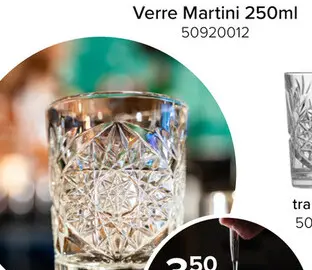 Offre: Verre Martini