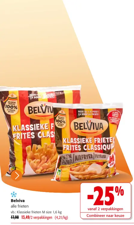 Promotie: Klassieke frieten
