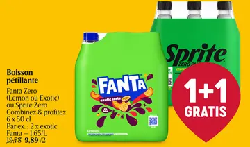 Offre: Boisson pétillante