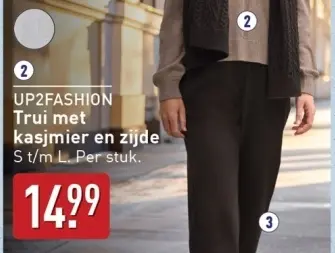 Aanbieding: Trui met kasjmier en zijde