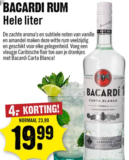 Aanbieding: Carta Blanca 100 cl