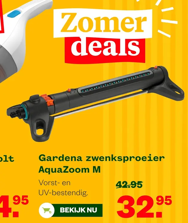 Aanbieding: zwenksproeier AquaZoom M