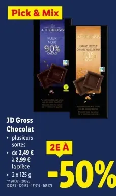 Offre: Chocolat