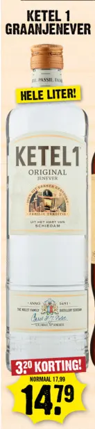 Aanbieding: Ketel 1 graanjenever