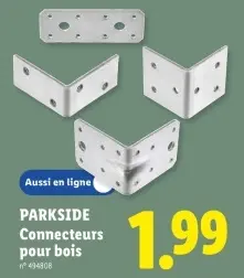 Offre: Connecteurs pour bois