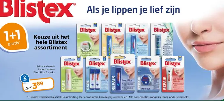 Aanbieding: lippenbalsem Med Plus