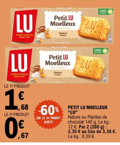 Promotie: Petit LU Moelleux