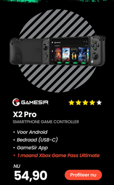 Aanbieding: Gamesir X2 Pro Smartphone Game Controller - Zwart