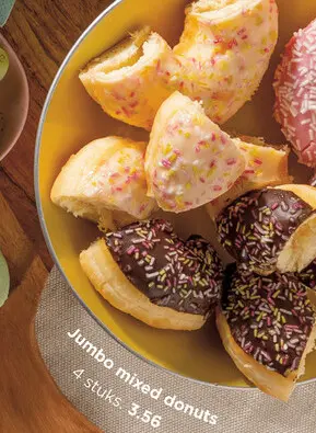 Aanbieding: mixed donuts
