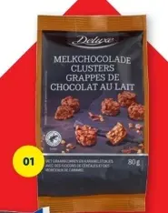 Aanbieding: Melkchocolade clusters