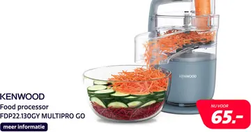 Aanbieding: Kenwood FDP22.130GY MULTIPRO GO