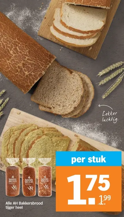 Aanbieding: Bakkersbrood tijger heel