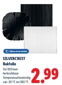 Aanbieding: Bakfolie