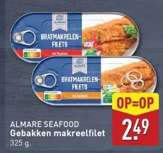 Aanbieding: Gebakken makreelfilet