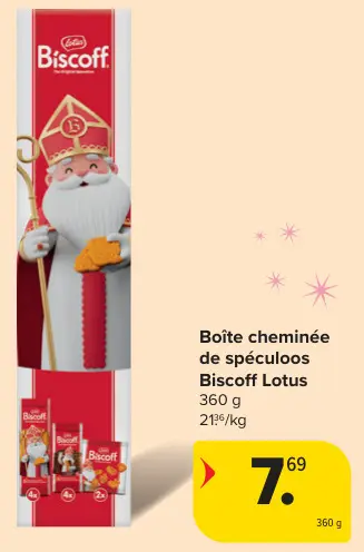 Offre: Boîte cheminée de spéculoos