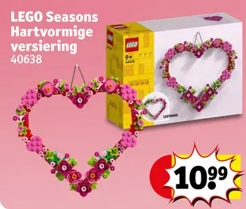 Aanbieding: LEGO Seasons Hartvormige versiering