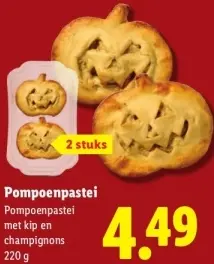 Aanbieding: Pompoenpastei