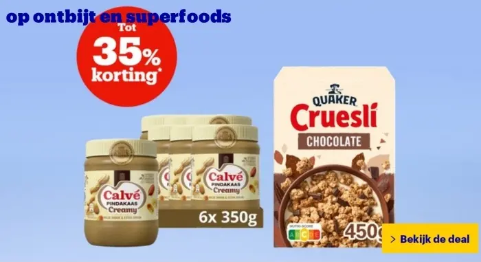 Aanbieding: Ontbijt en superfoods