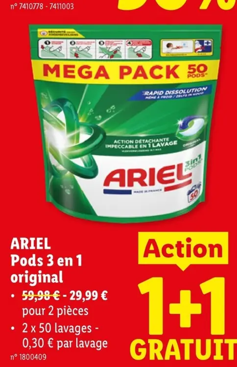 Offre: Pods 3 en 1 original