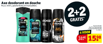 Aanbieding: Axe Fine Fragrance deo bodyspray Black Vanilla