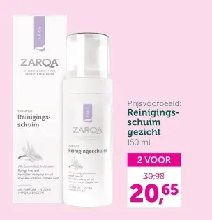 Promotie: Reinigingsschuim gezicht