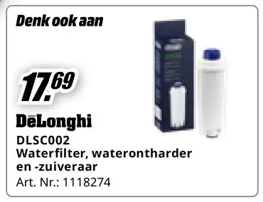 Promotie: Waterfilter, waterontharder en -zuiveraar