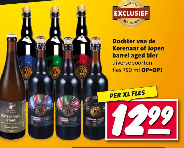 Aanbieding: Dochter van de Korenaar of Jopen barrel aged bier