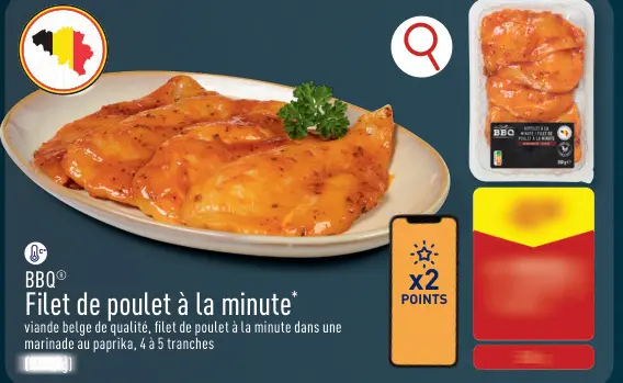 Offre: Filet de poulet à la minute