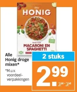 Aanbieding: Honig droge mixen
