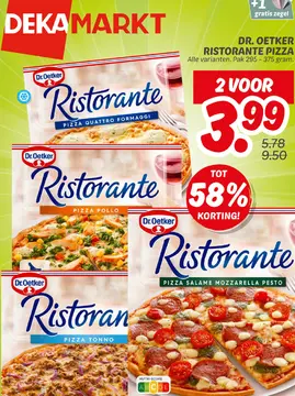 Aanbieding: Ristorante PIZZA