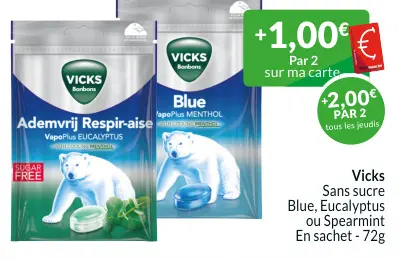 Offre: Vicks Sans sucre
