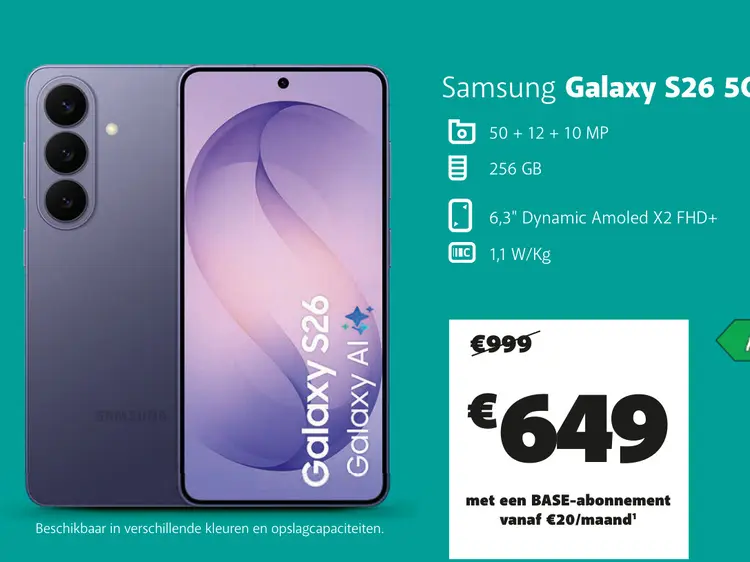Promotie: Galaxy S26 5G