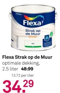 Aanbieding: Strak op de Muur