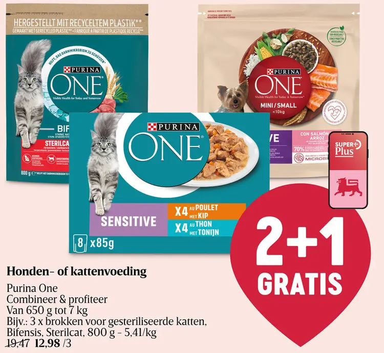 Promotie: Honden- of kattenvoeding