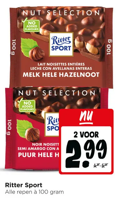 Aanbieding: Ritter Sport