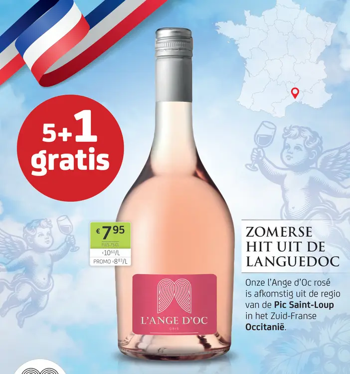 Promotie: L'Ange d'Oc rosé