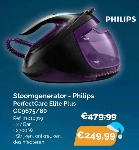 Promotie: Stoomgenerator - Philips PerfectCare Elite Plus