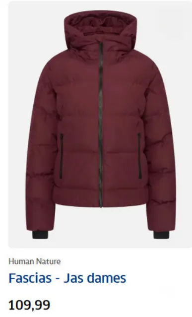Aanbieding: Human Nature Fascias - Jas dames