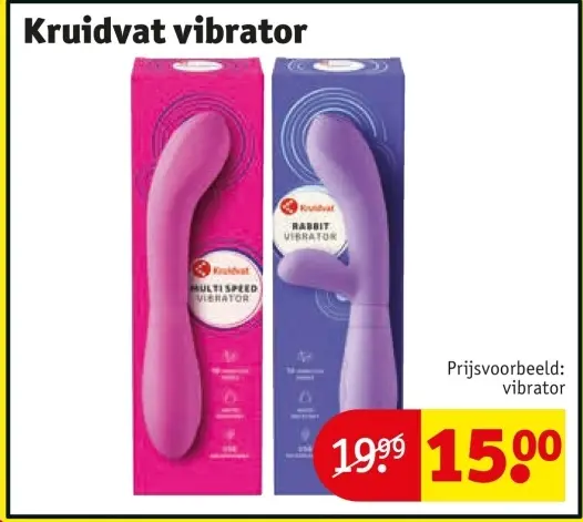 Aanbieding: Kruidvat vibrator
