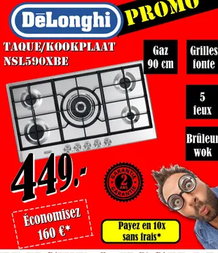 Aanbieding: TAQUE/KOOKPLAAT NSL590XBE