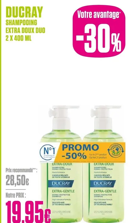 Offre: Extra-doux shampooing dermo protecteur