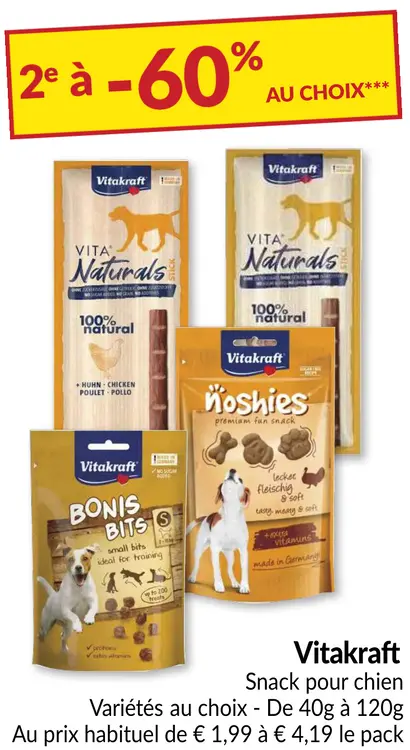 Offre: Snack pour chien