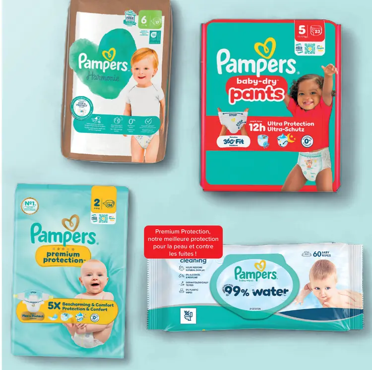 Offre: baby wipes 99% water