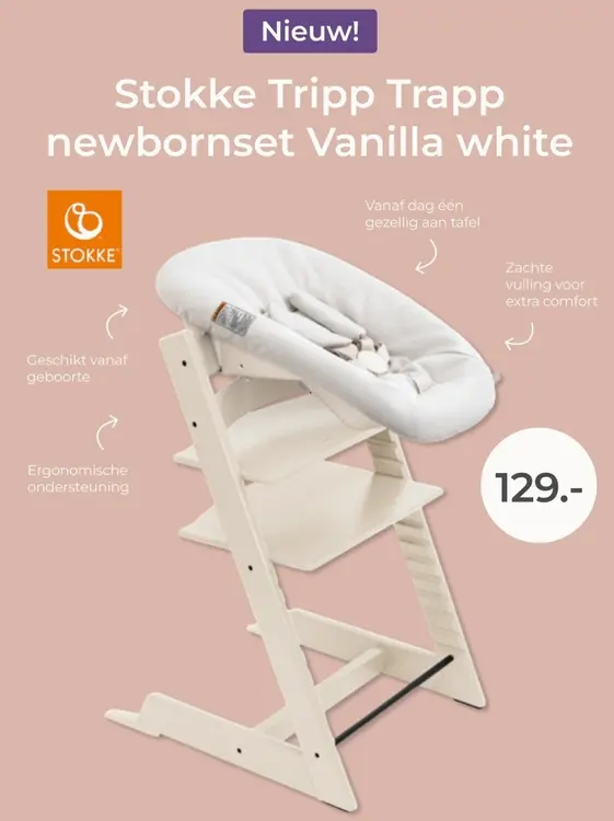 Aanbieding: Newbornset Vanilla White