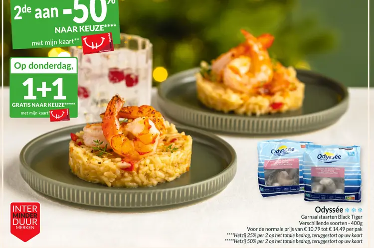 Aanbieding: Garnaalstaarten Black Tiger